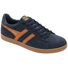 Gola Sneaker Equipe II Suede-Leder 2026 navyblau/orange Herren